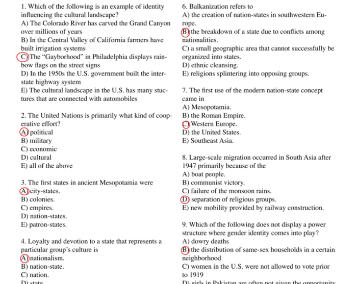 Amsco ap human geography answer key pdf