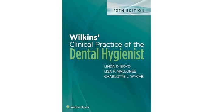 Dental hygienist clinical practice esther wilkins book