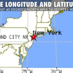 Longitude and latitude of the statue of liberty