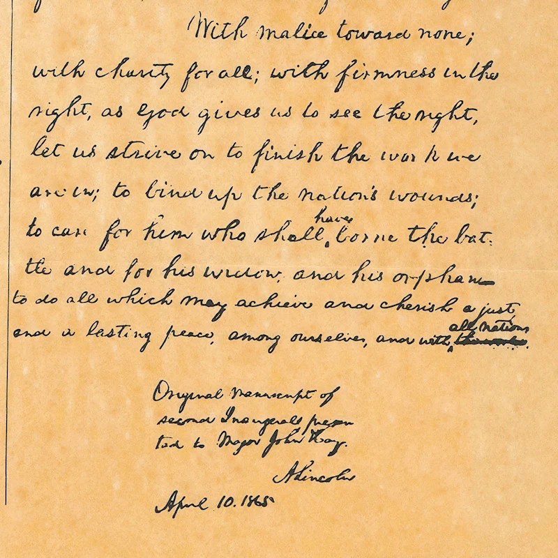 Inaugural lincoln address second 2nd pdf speech koloniale batavia niemeijer 1619 1725